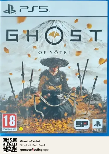 Ghost of Yotei PlayStation 5, PAL box front