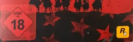 Red Dead Redemption 2, the USK square on its front