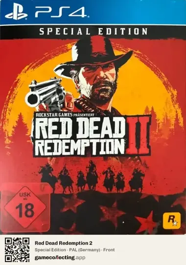 Red Dead Redemption 2 PlayStation 4, Germany box front