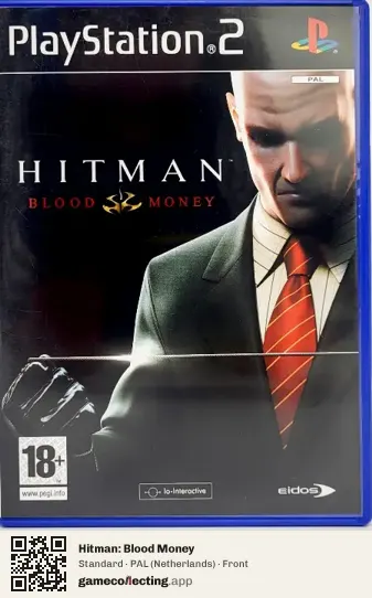 Hitman: Blood Money PlayStation 2, Netherlands box front