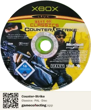 Counter-Strike Xbox, PAL disc