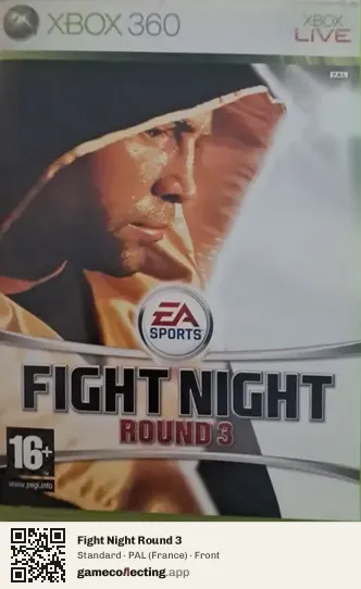 Fight Night Round 3 Xbox 360, France box front