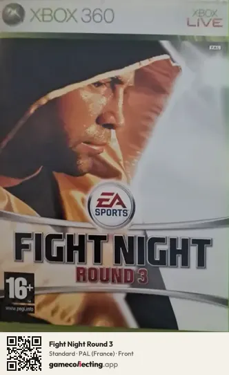 Fight Night Round 3 Xbox 360, France box front