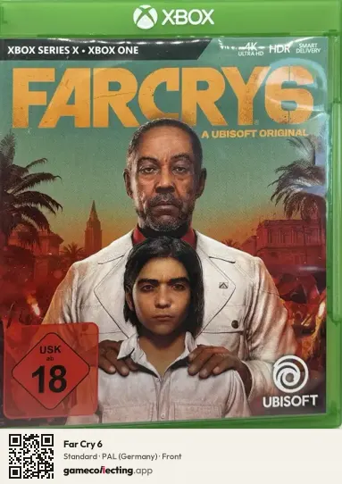 Far Cry 6 Xbox Series X, Germany box front