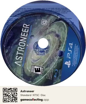 Astroneer PlayStation 4, NTSC disc