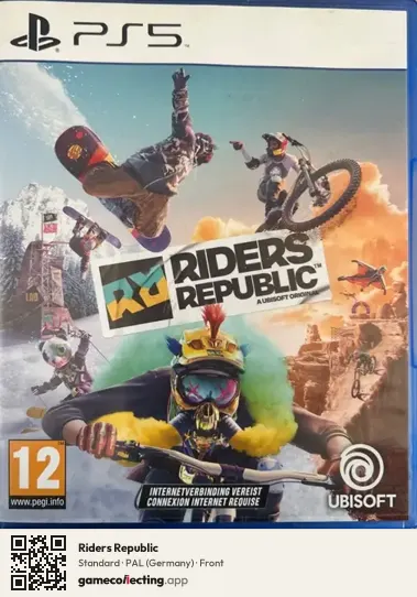 Riders Republic PlayStation 5, Germany box front