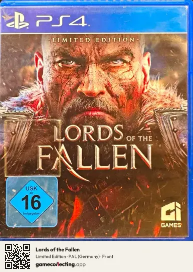 Lords of the Fallen PlayStation 4, Germany box front