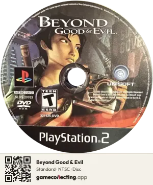 Beyond Good & Evil PlayStation 2, NTSC disc