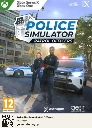 Police Simulator: Patrol Officers Xbox Series X, PAL box front