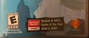Patapon 3, the ESRB box on its front