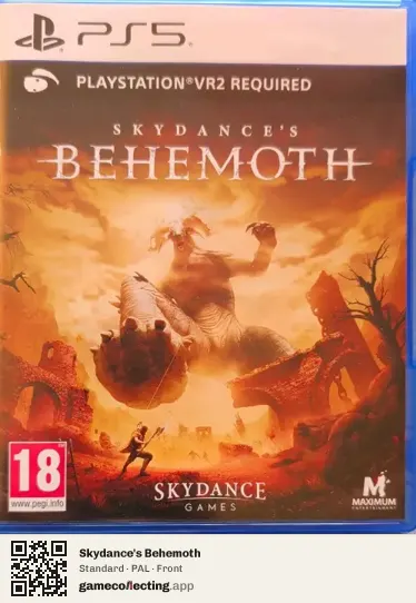 Skydance's Behemoth PlayStation 5, PAL box front