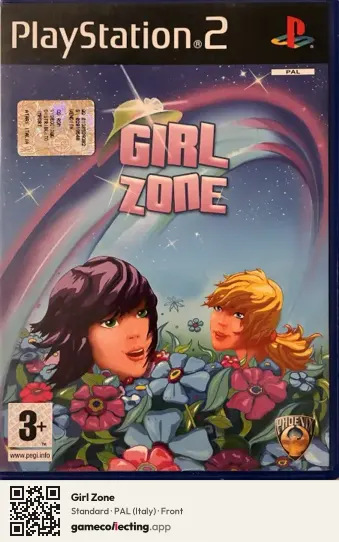 Girl Zone PlayStation 2, Italy box front