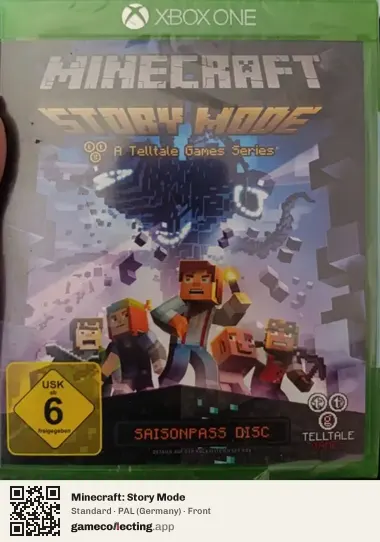 Minecraft: Story Mode Xbox One, Germany box front