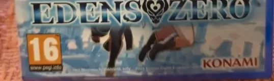 Edens Zero, the PEGI square on its front