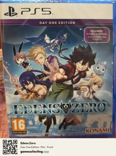 Edens Zero PlayStation 5, PAL box front