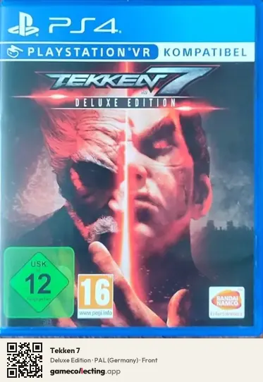 Tekken 7 PlayStation 4, Germany box front