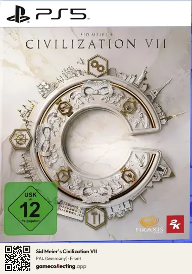 Sid Meier's Civilization VII PlayStation 5, Germany box front