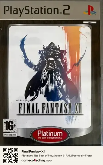 Final Fantasy XII PlayStation 2, Portugal box front
