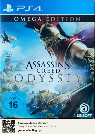 Assassin's Creed Odyssey PlayStation 4, Germany box front