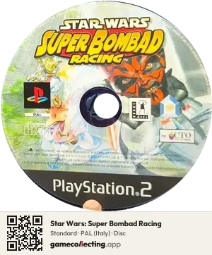 Star Wars: Super Bombad Racing PlayStation 2, PAL disc