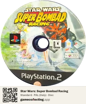 Star Wars: Super Bombad Racing PlayStation 2, PAL disc