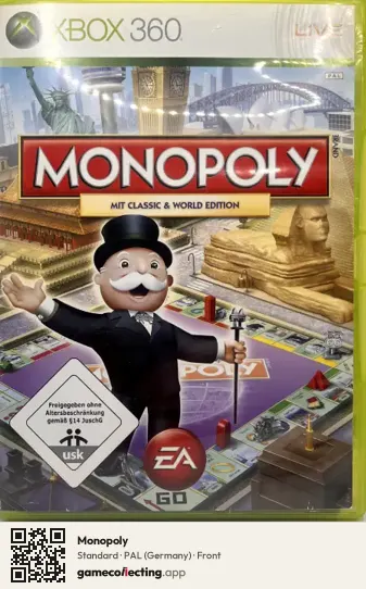 Monopoly Xbox 360, Germany box front
