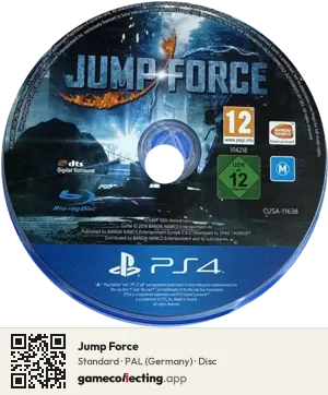 Jump Force PlayStation 4, PAL disc