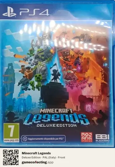 Minecraft Legends PlayStation 4, Italy box front