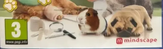 My Life: Pet Vet, the PEGI square on its front