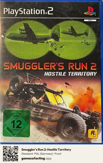 Smuggler's Run 2: Hostile Territory PlayStation 2, Germany box front
