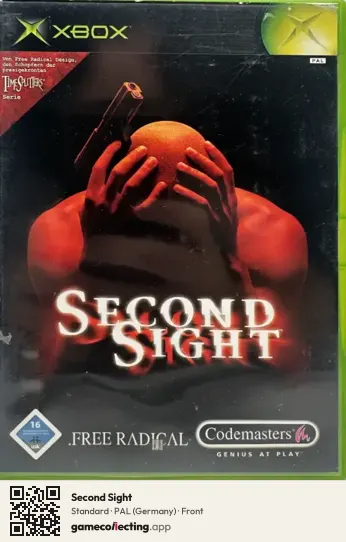 Second Sight Xbox, Germany box front