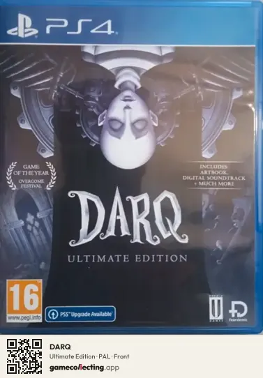 DARQ PlayStation 4, PAL box front