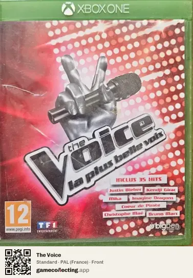 The Voice Xbox One, France box front
