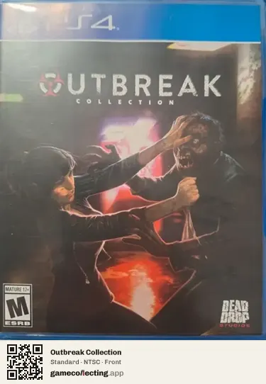 Outbreak Collection PlayStation 4, NTSC box front
