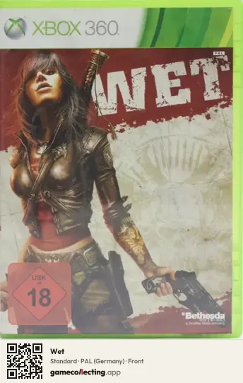 Wet Xbox 360, Germany box front