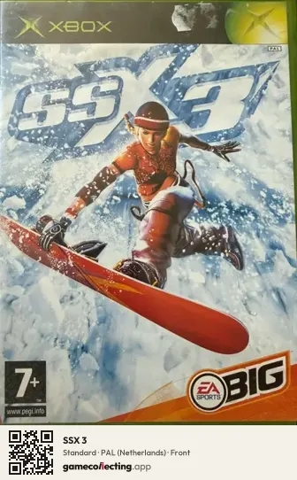 SSX 3 Xbox, Netherlands box front