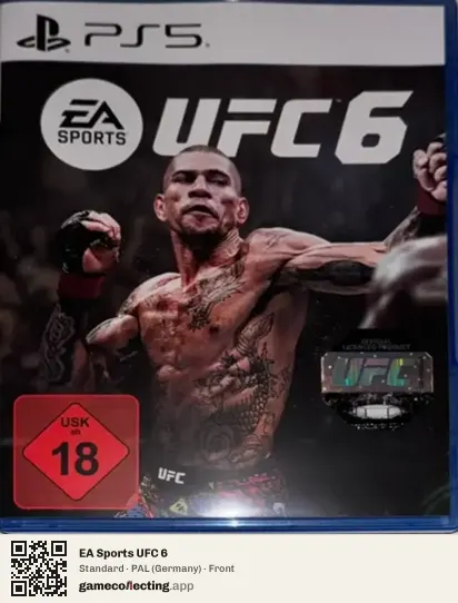 EA Sports UFC 6 PlayStation 5, Germany box front
