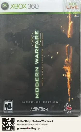 Call of Duty: Modern Warfare 2 Xbox 360, NTSC box front
