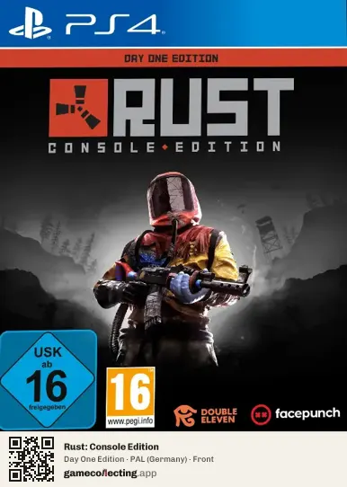 Rust: Console Edition PlayStation 4, Germany box front