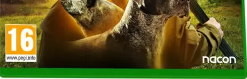 Hunting Simulator 2, the PEGI square on its front