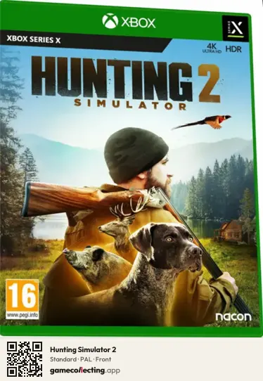 Hunting Simulator 2 Xbox Series X, PAL box front