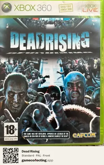 Dead Rising Xbox 360, PAL box front
