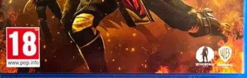Mortal Kombat 11, the PEGI square on its front