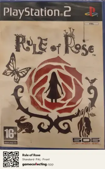 Rule of Rose PlayStation 2, PAL box front