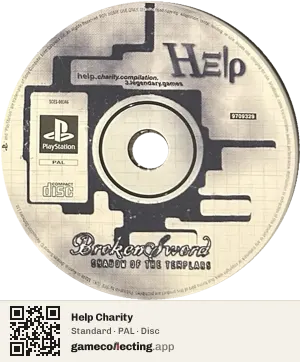Help Charity PlayStation, PAL disc