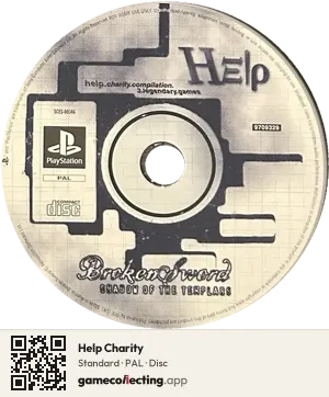 Help Charity PlayStation, PAL disc