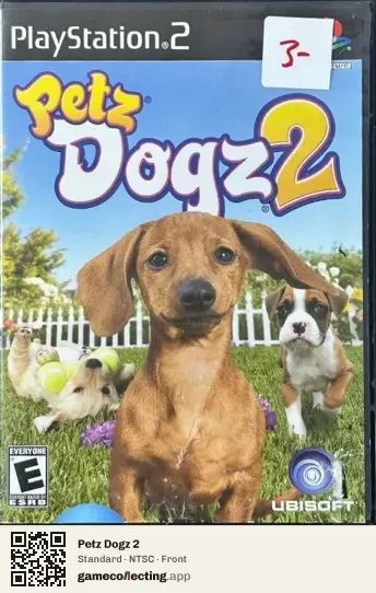Petz Dogz 2 PlayStation 2, NTSC box front