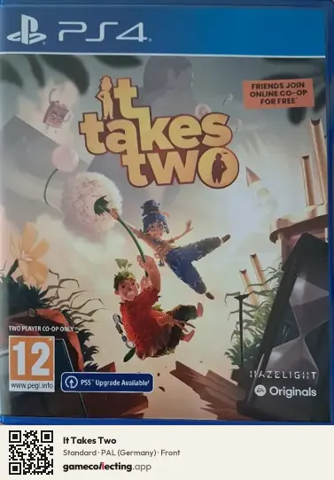 It Takes Two PlayStation 4, Germany box front