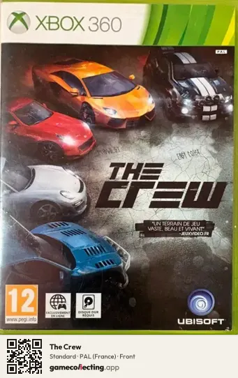 The Crew Xbox 360, France box front