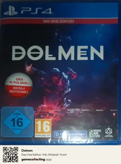 Dolmen PlayStation 4, Poland box front